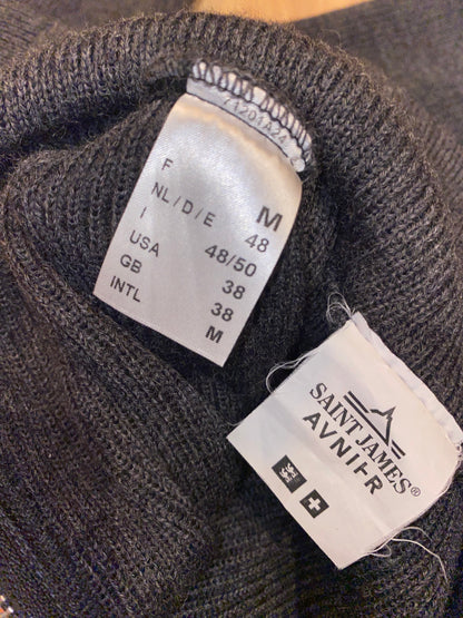 Avnier x Saint James  Veste TOURVILLE 100% laine