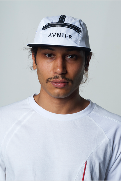 Avnier - White Transparent 5 Panel Cap - ripstop