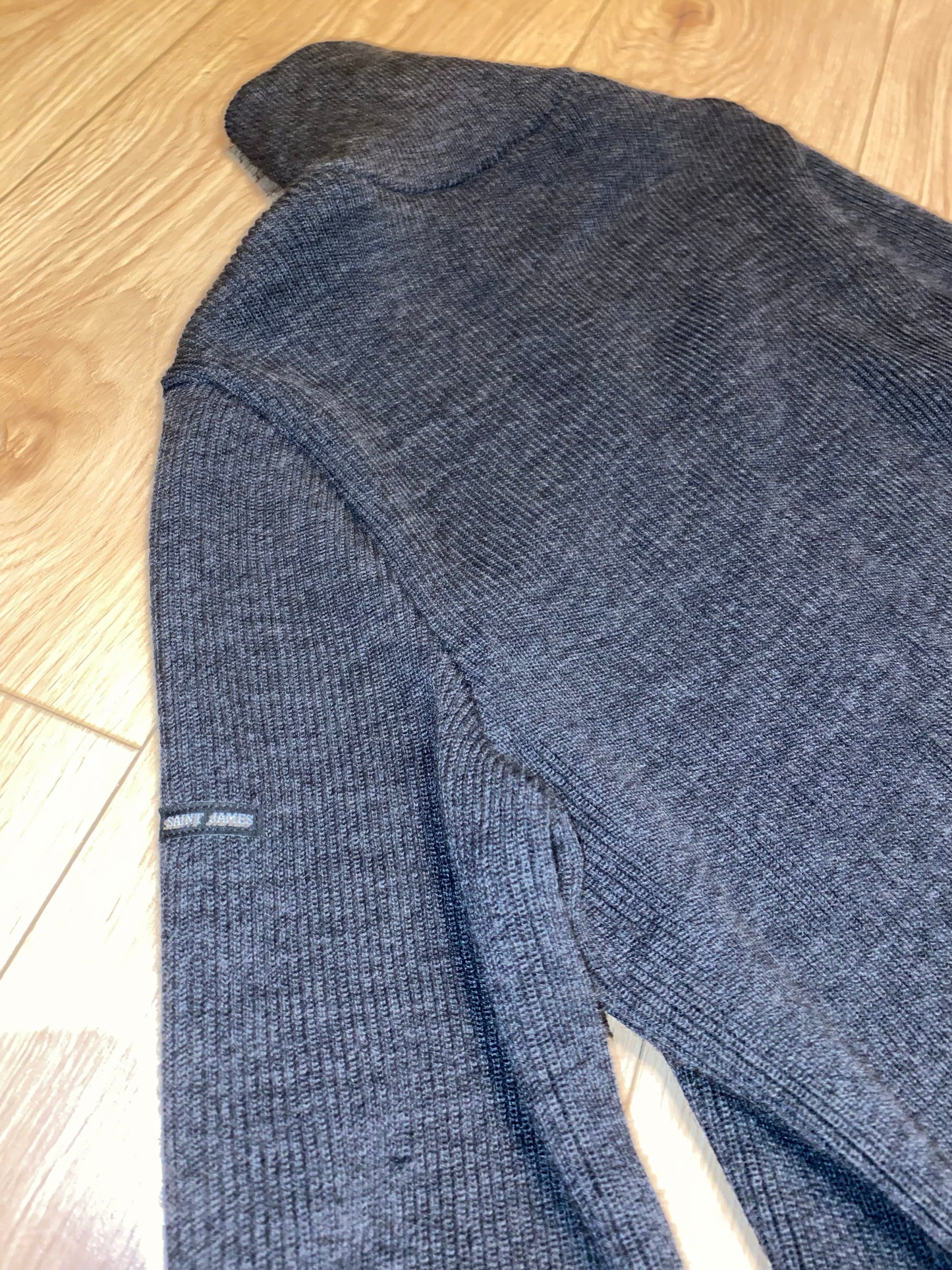 Avnier x Saint James  Veste TOURVILLE 100% laine
