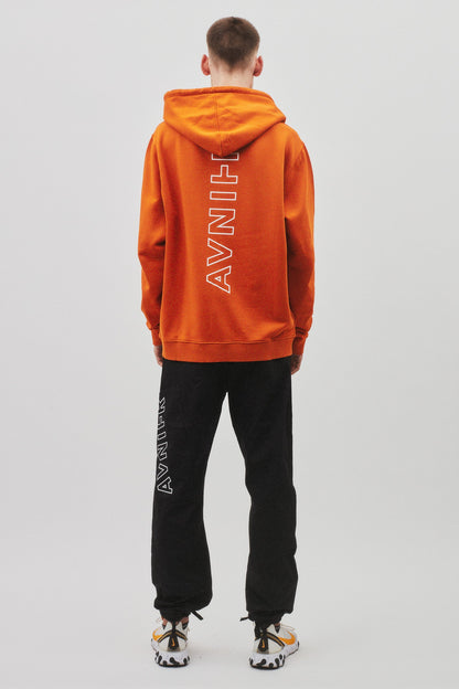 AVNIER Vertical Organic Hoodie Toxic Orange ALPHA FW20