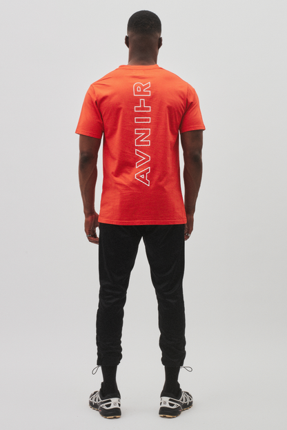 AVNIER Vertical Organic T-Shirt Toxic Orange ALPHA FW20