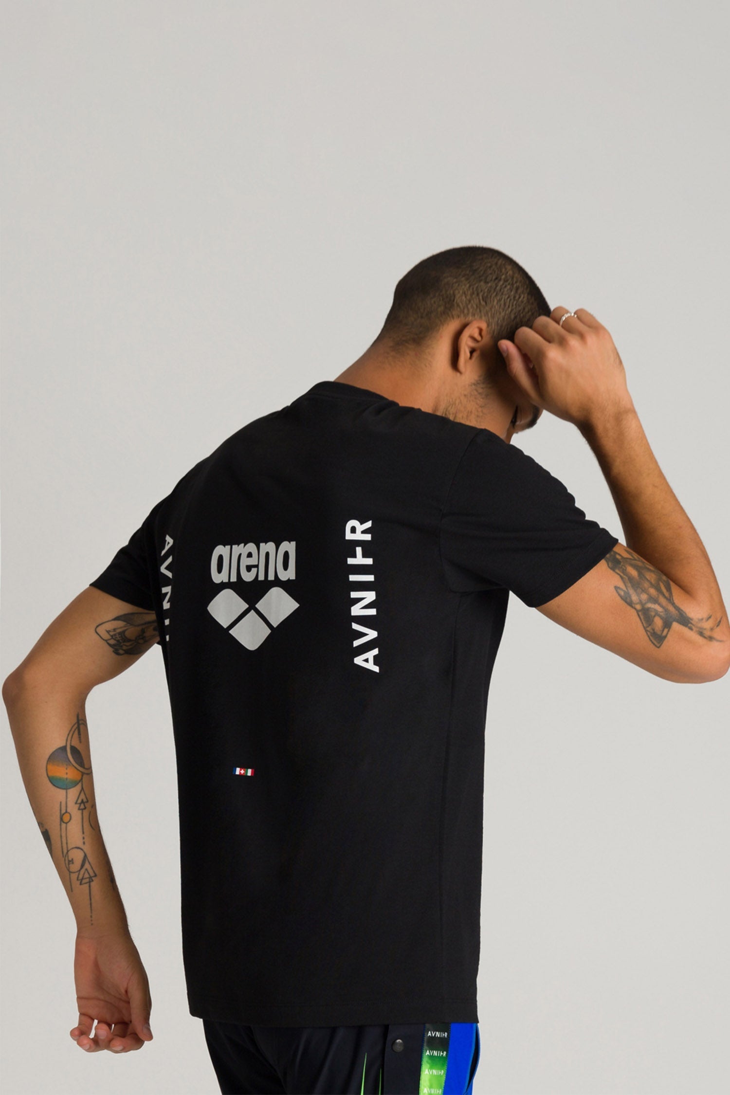 AVNIER x ARENA - T-shirt noir