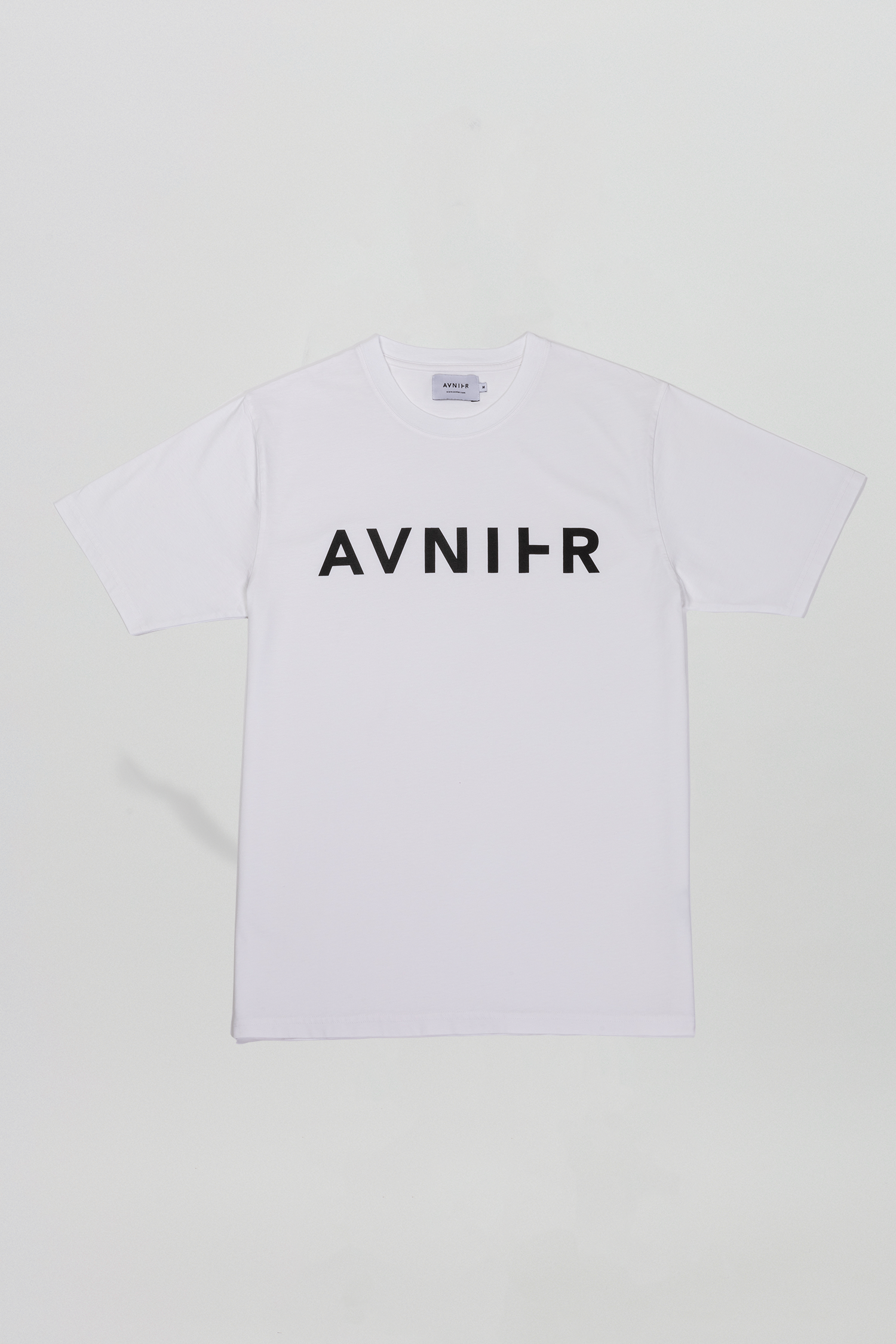 AVNIER Horizontal Organic T-Shirt White Stone - ALPHA FW20