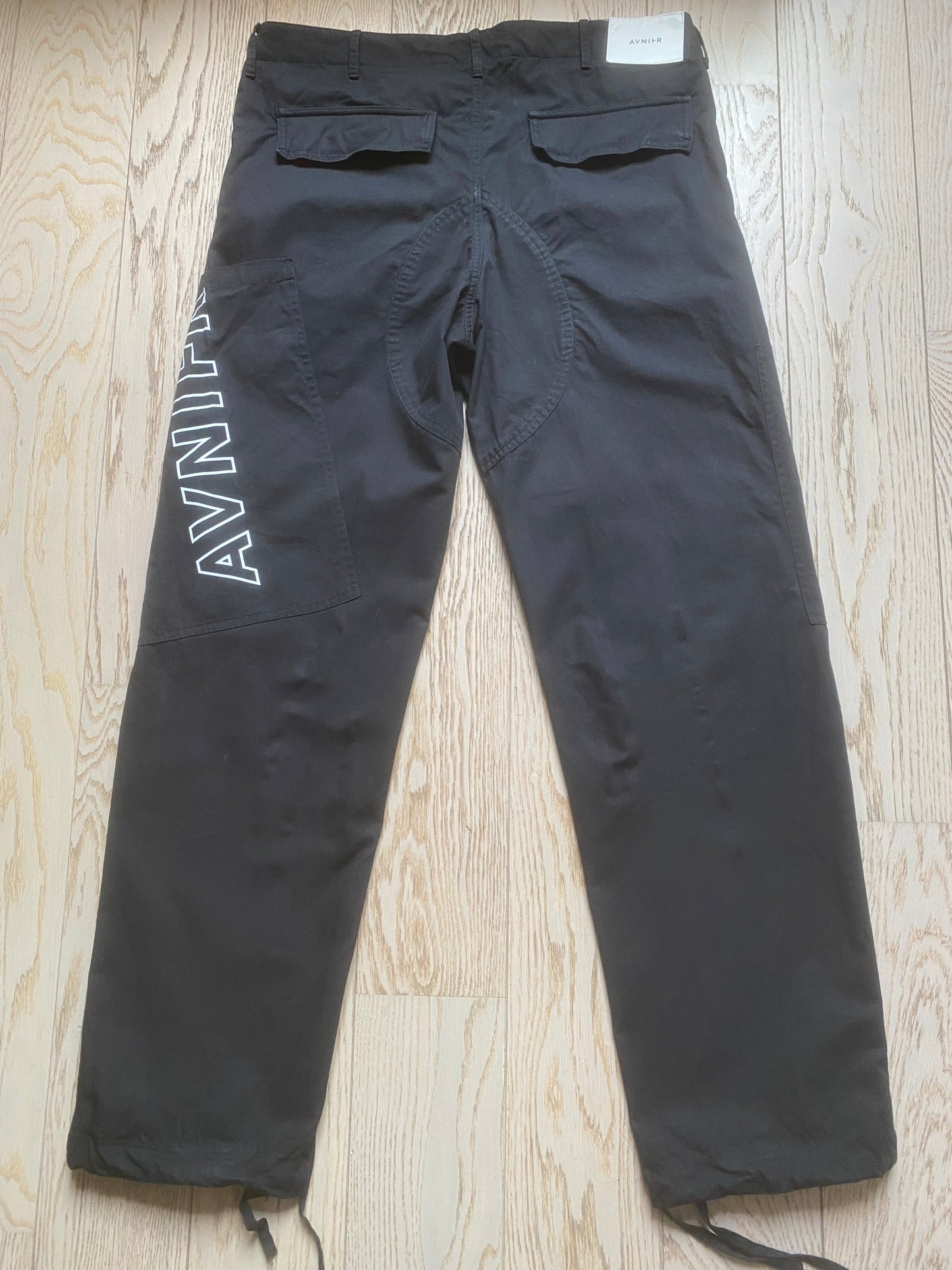 Black cargo pants