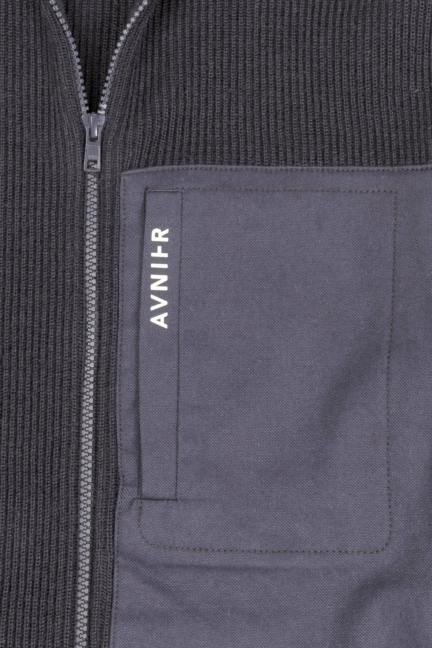 Avnier x Saint James - Veste de marin zippée 3 poches 100% pure laine vierge WOOLMARK® - Zip YKK - Softshell en laine - Fabriqué à Saint James en France - Partenariat The SeaCleaners
