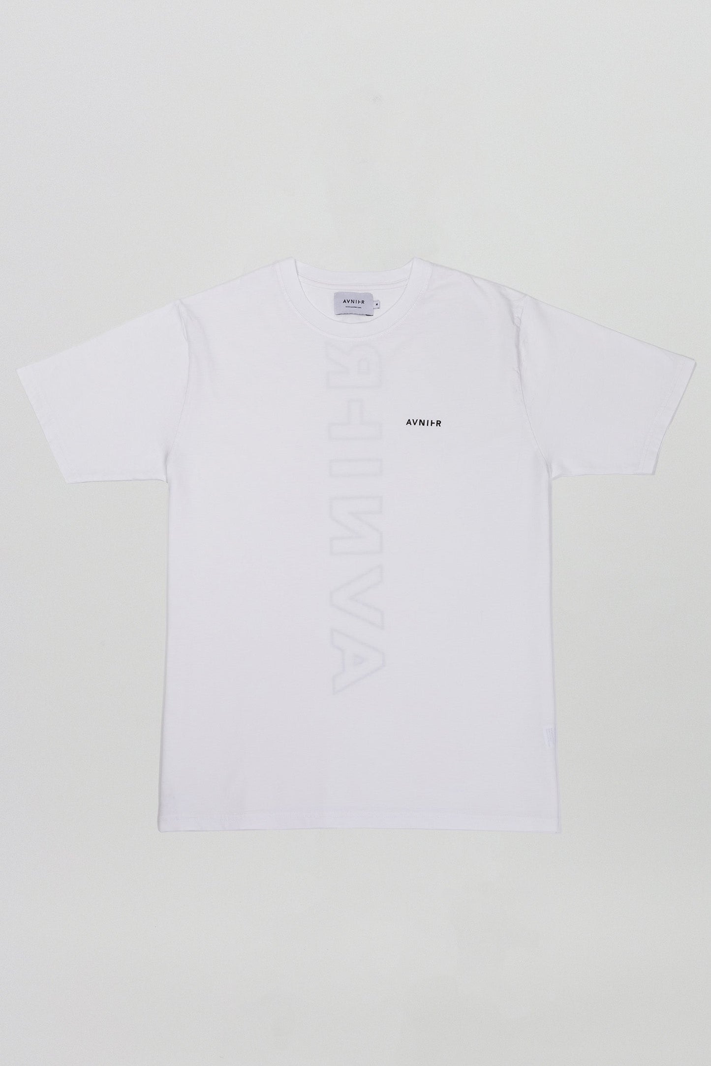 AVNIER Vertical Organic T-Shirt White Stone ALPHA FW20