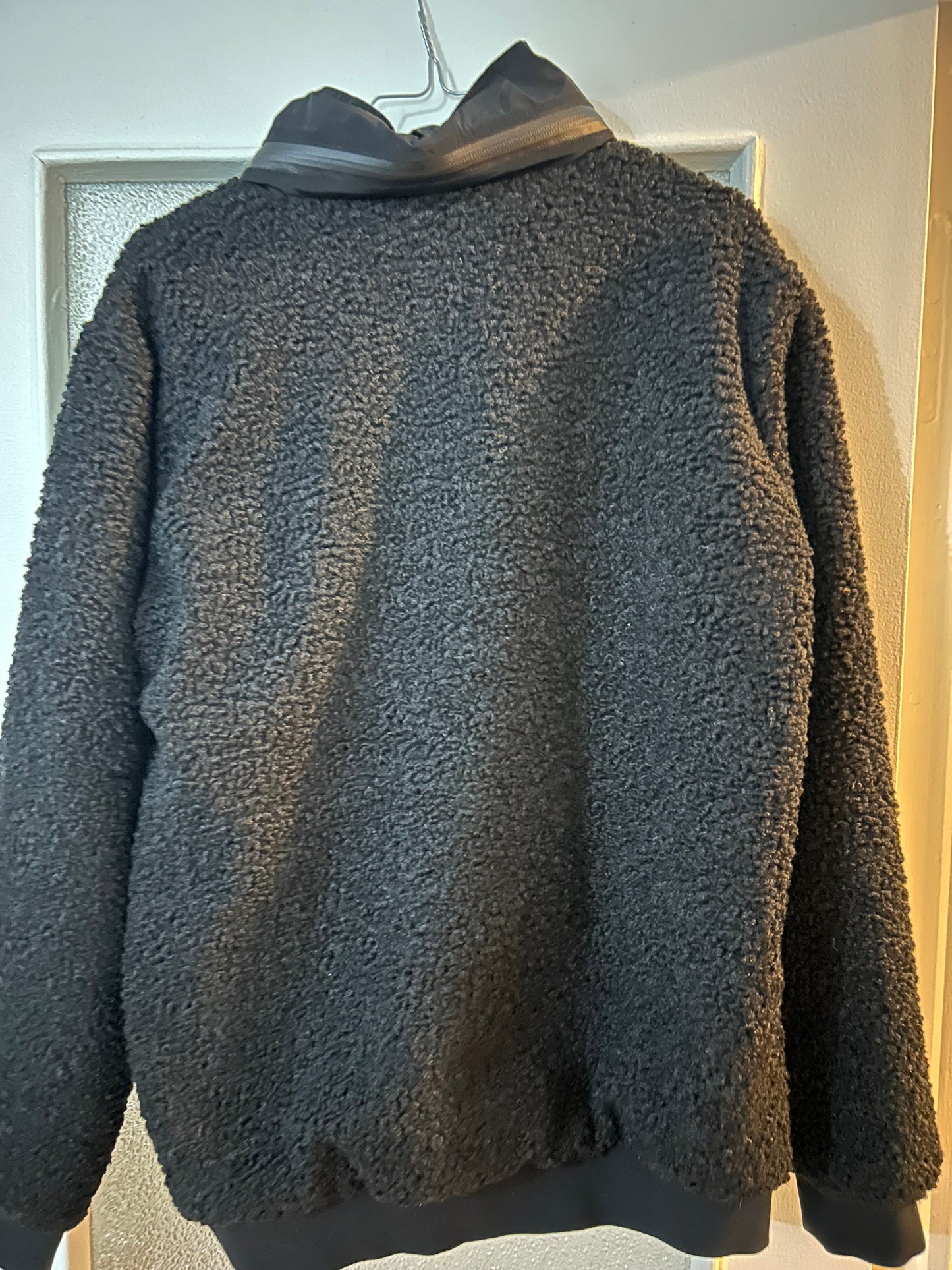 Sweat-shirt black fleece M