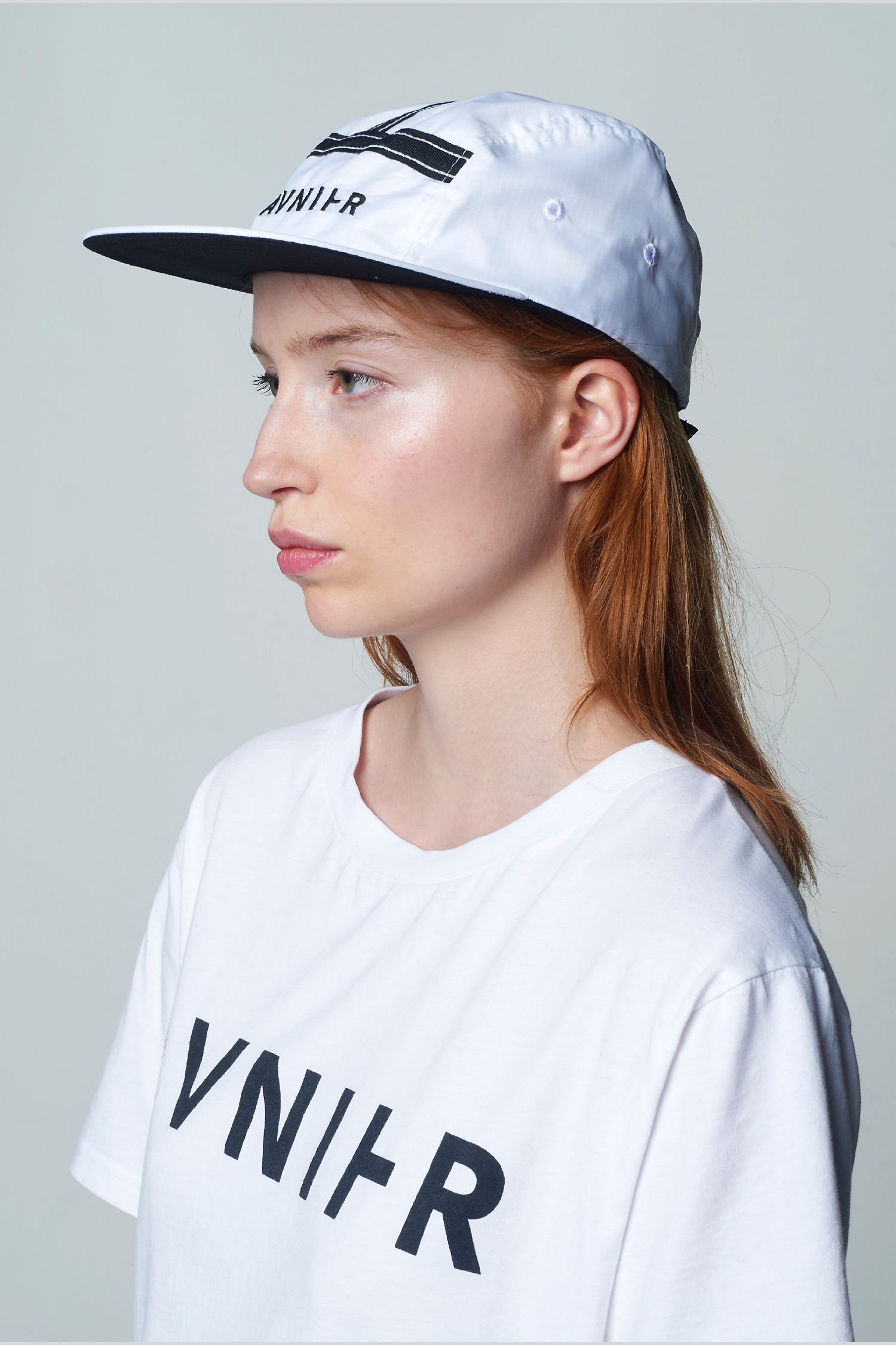 Avnier - White Transparent 5 Panel Cap - ripstop