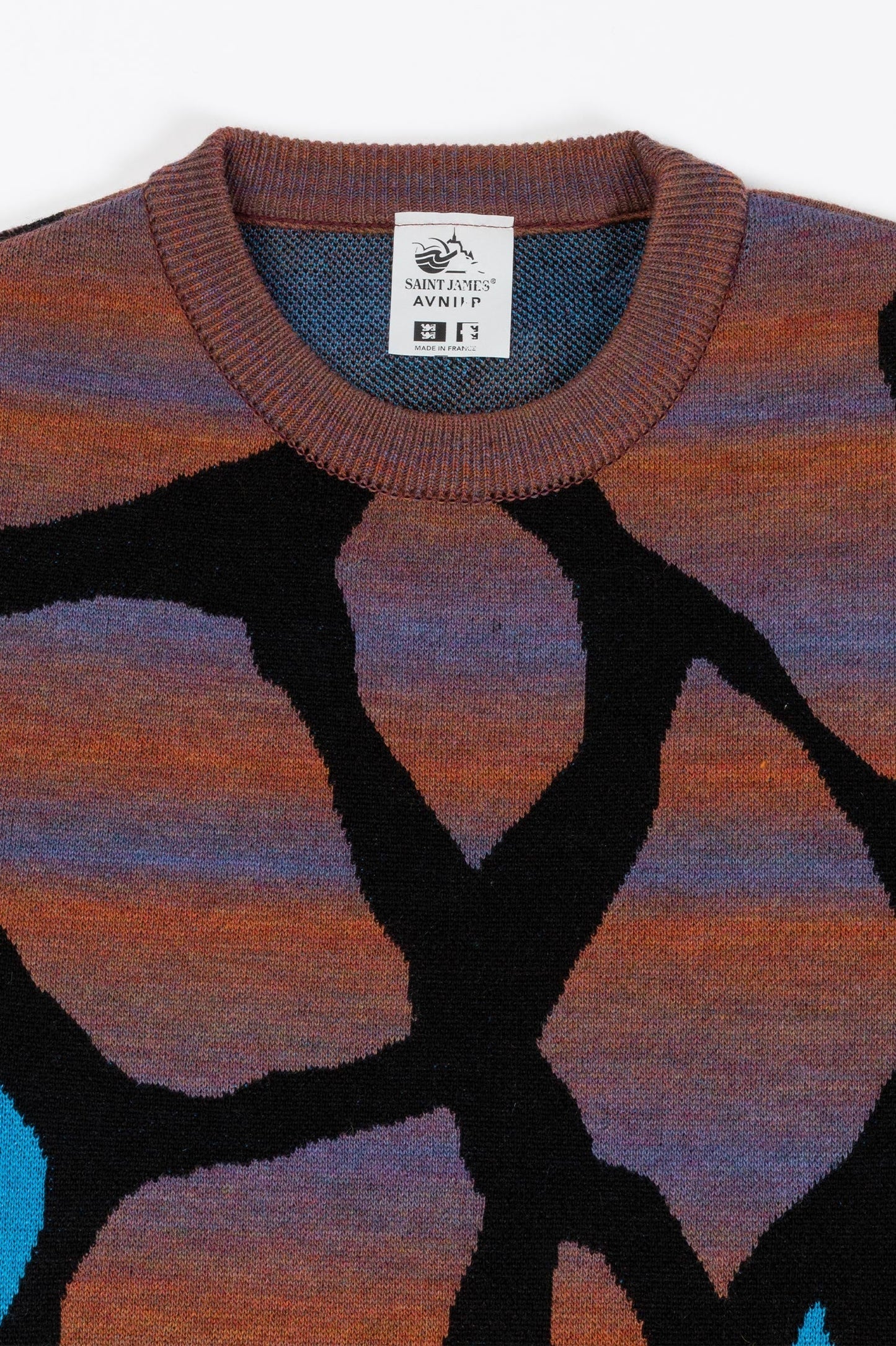 Avnier x Saint James  Pull SUFLERS en laine
