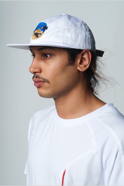 Avnier White Scorpion 6 Panel Cap