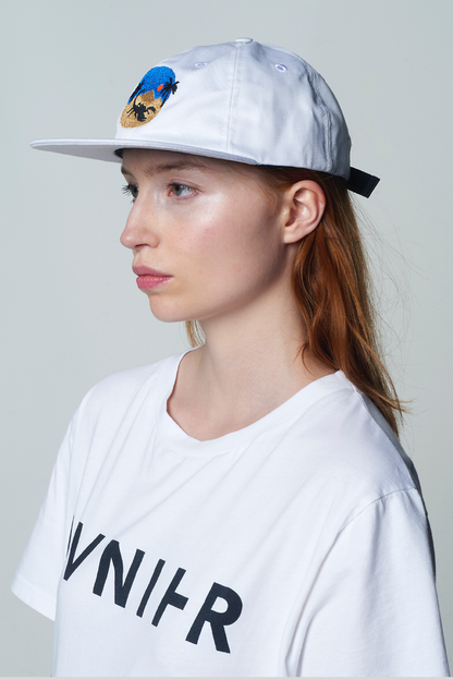 Avnier White Scorpion 6 Panel Cap