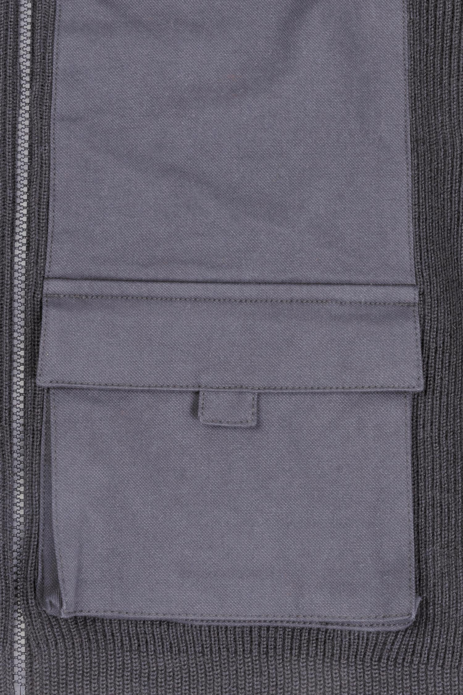 Avnier x Saint James - Veste de marin zippée 3 poches 100% pure laine vierge WOOLMARK® - Zip YKK - Softshell en laine - Fabriqué à Saint James en France - Partenariat The SeaCleaners