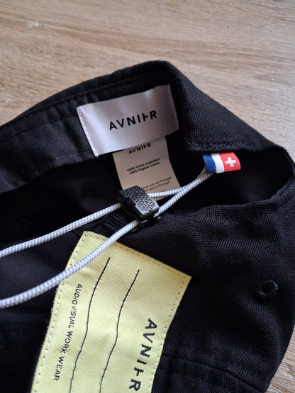 AVNIER x CIVILISATION CREW - Casquette noire en coton bio OLD WEBSITE