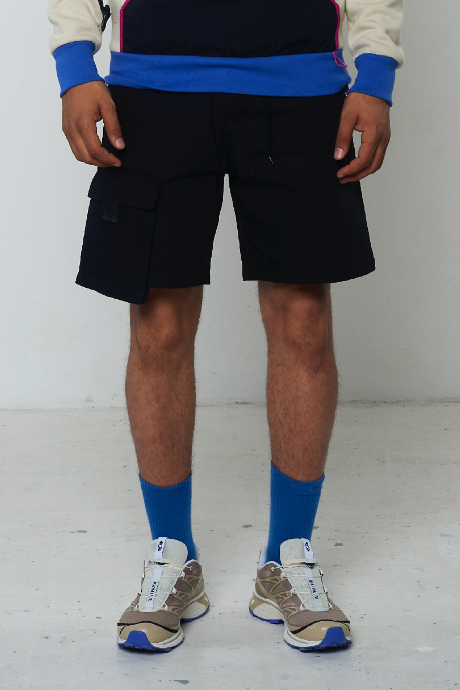 Avnier Black Cargo Short