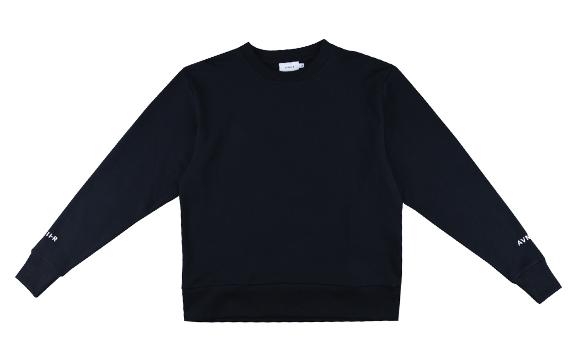 90 black crewneck - packshot