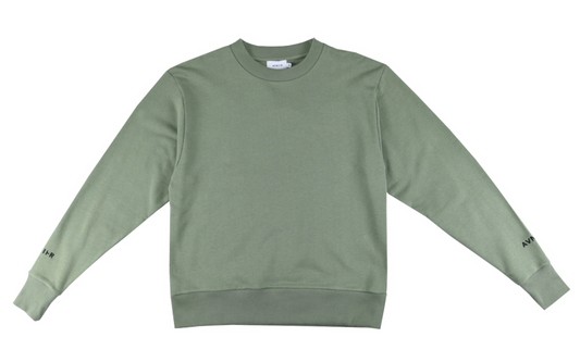 90 kaki crewneck - packshot