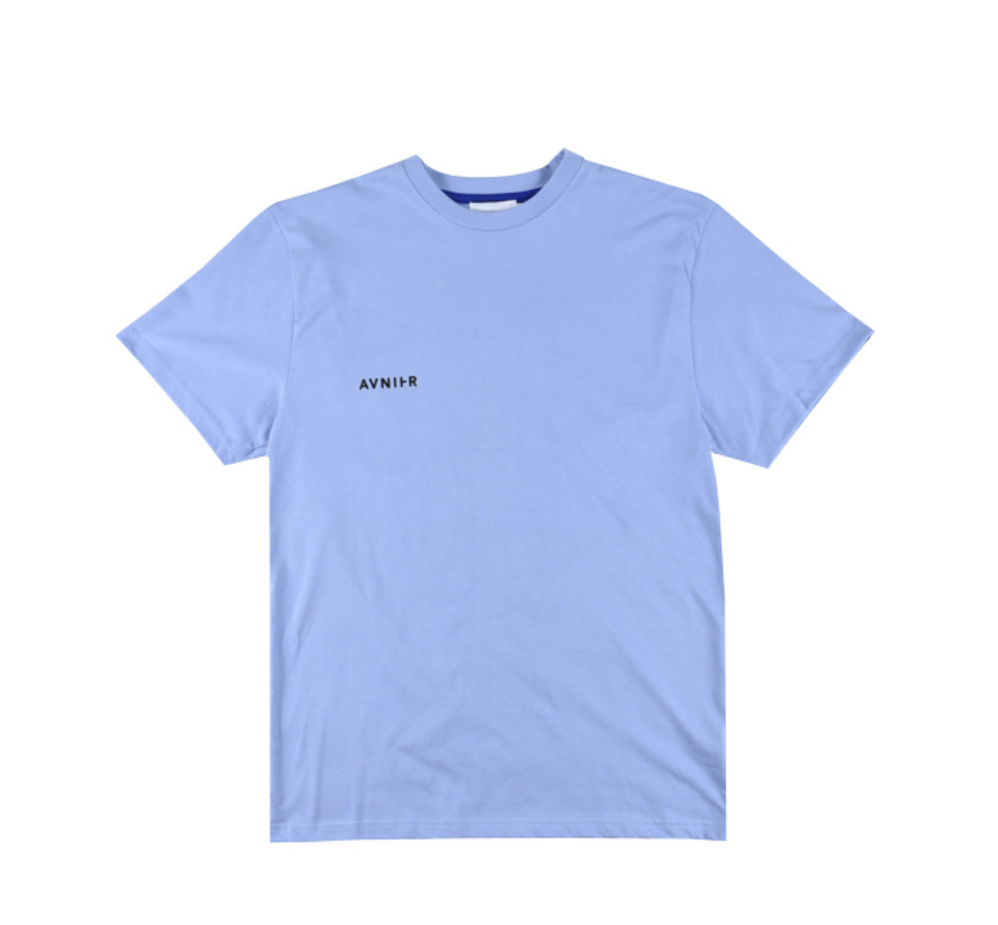 Vertical back blue tee - packshot