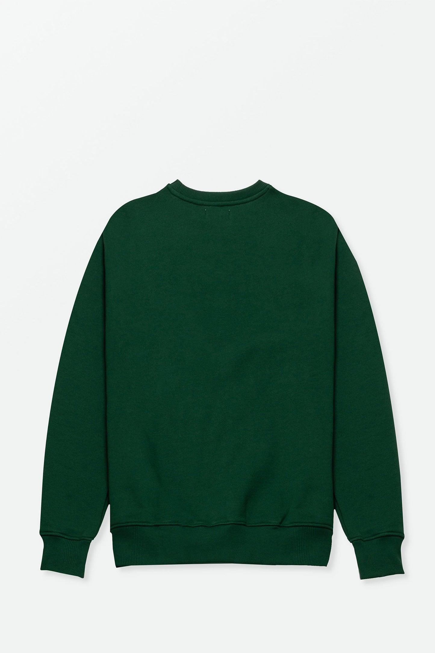 ENCORE  Crewneck vert sapin en coton bio