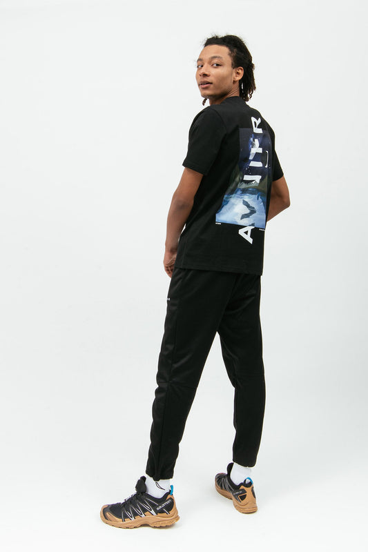 SOURCE ALAN SMITHEE - T-shirt noir en coton bio