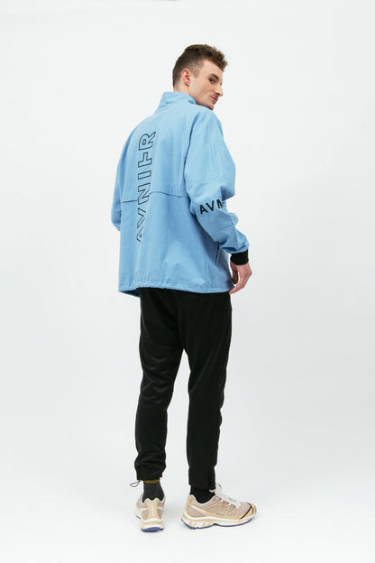 LIVE  Veste bleu cyan en coton bio