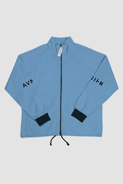 LIVE  Veste bleu cyan en coton bio