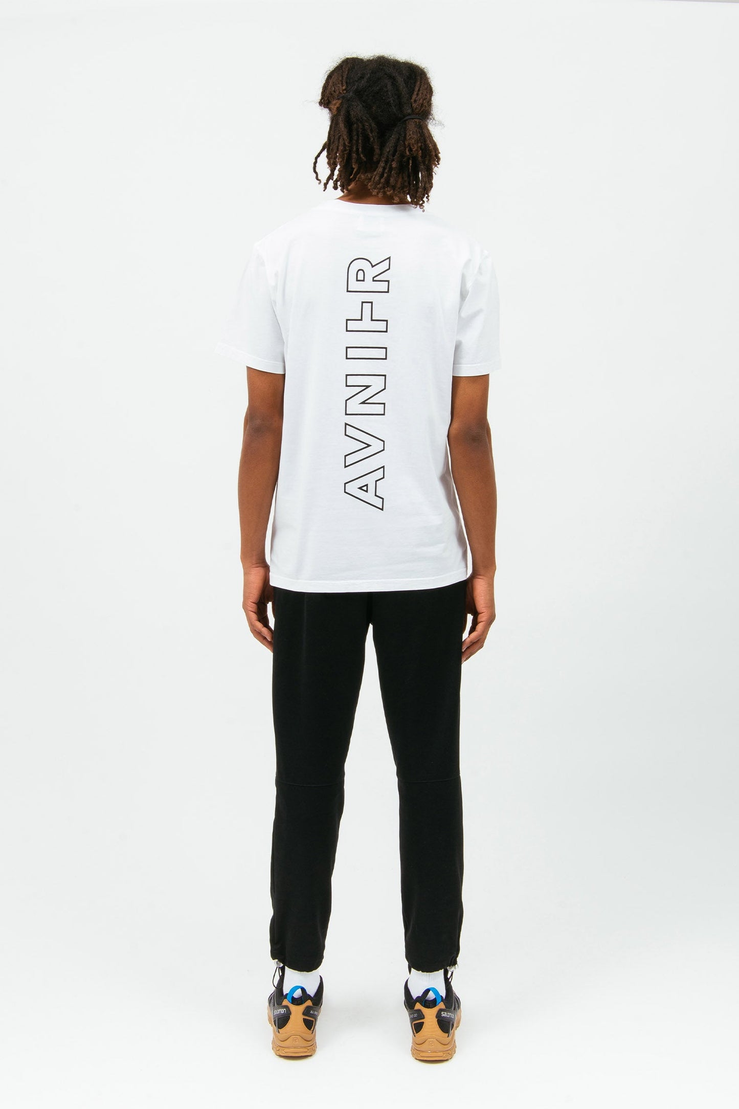 AVNIER - SOURCE VERTICAL - T-shirt blanc en coton bio