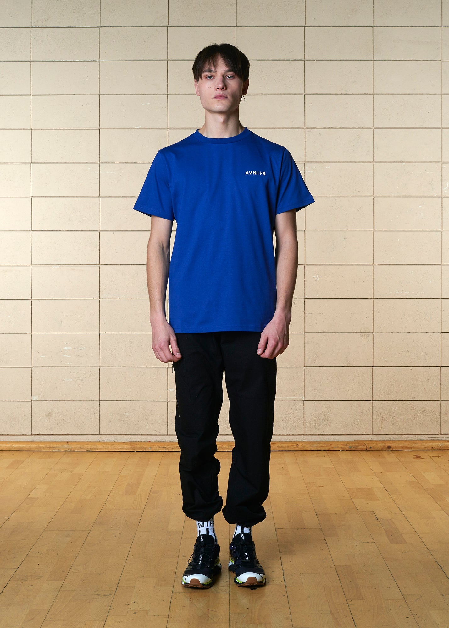 Royal Blue Vertical Back Tee