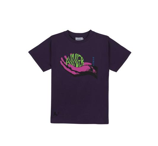 Wave Hand Purple Tee