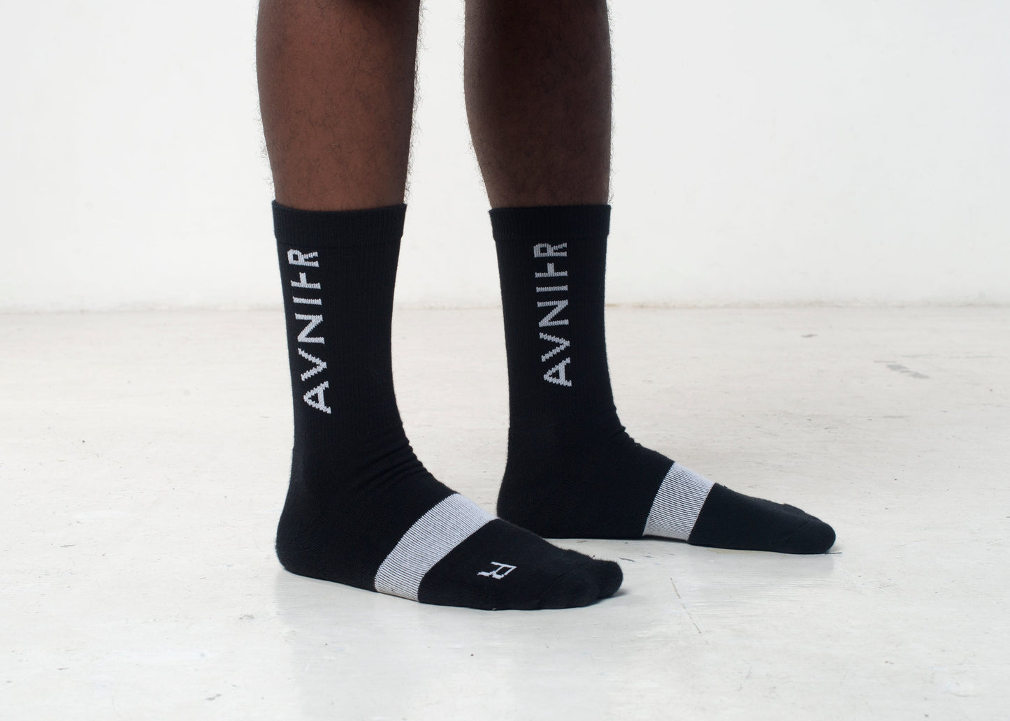 Line Black Socks