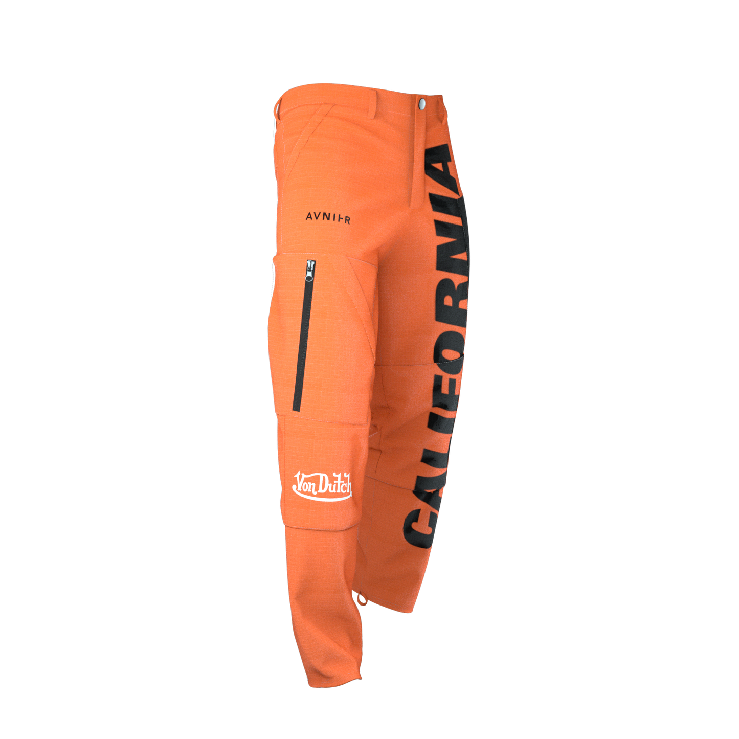 Von Dutch Orange California cargo pants