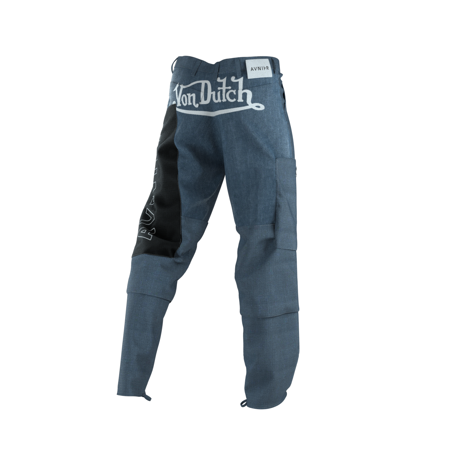 Avnier x Von Dutch Calabasas jeans cargo