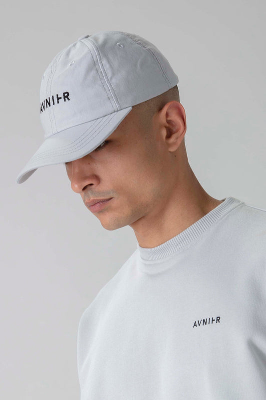 AVNIER - FOCUS - Casquette gris pastel en coton bio