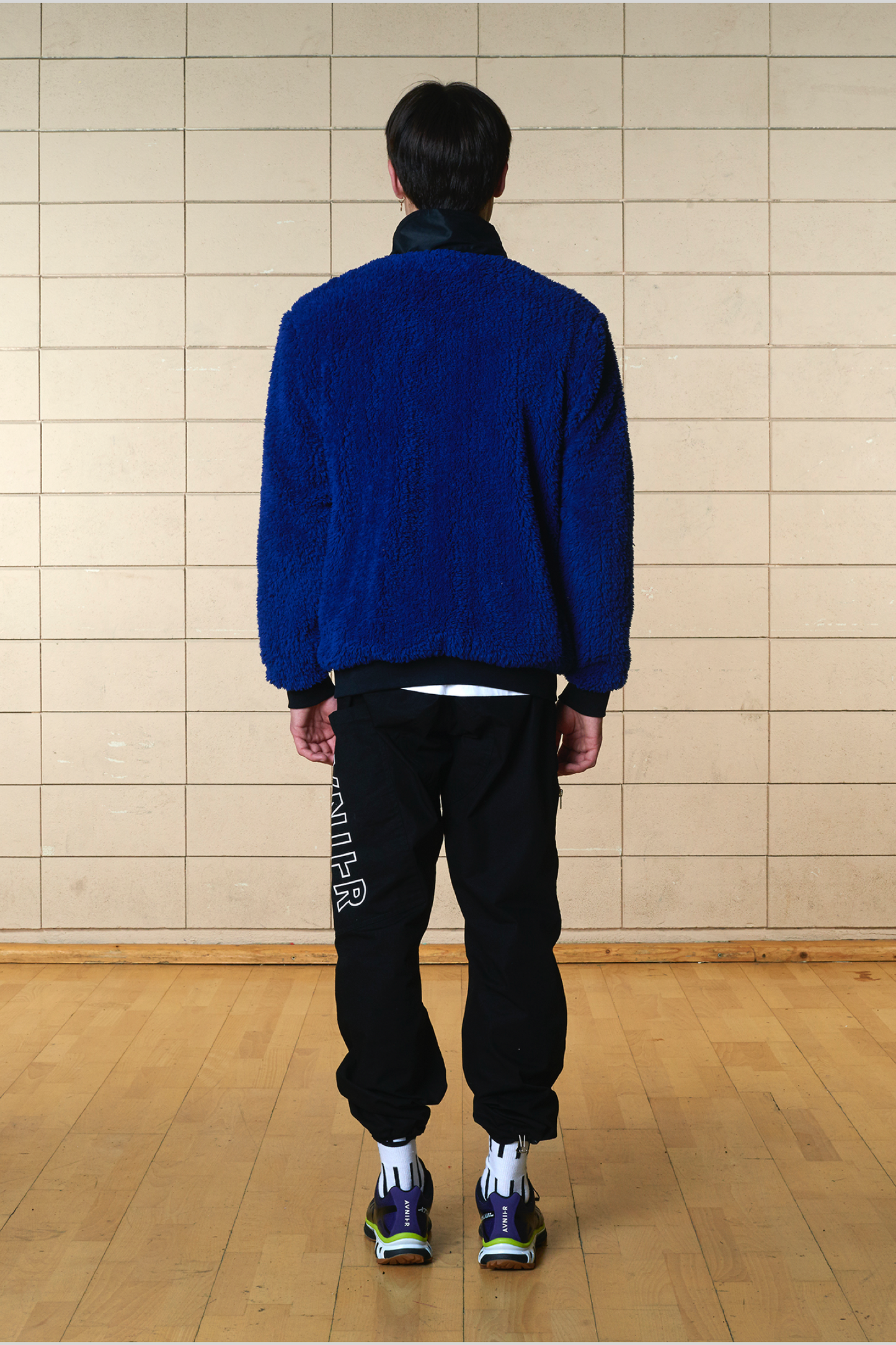 Avnier Royal blue Fleece Jacket