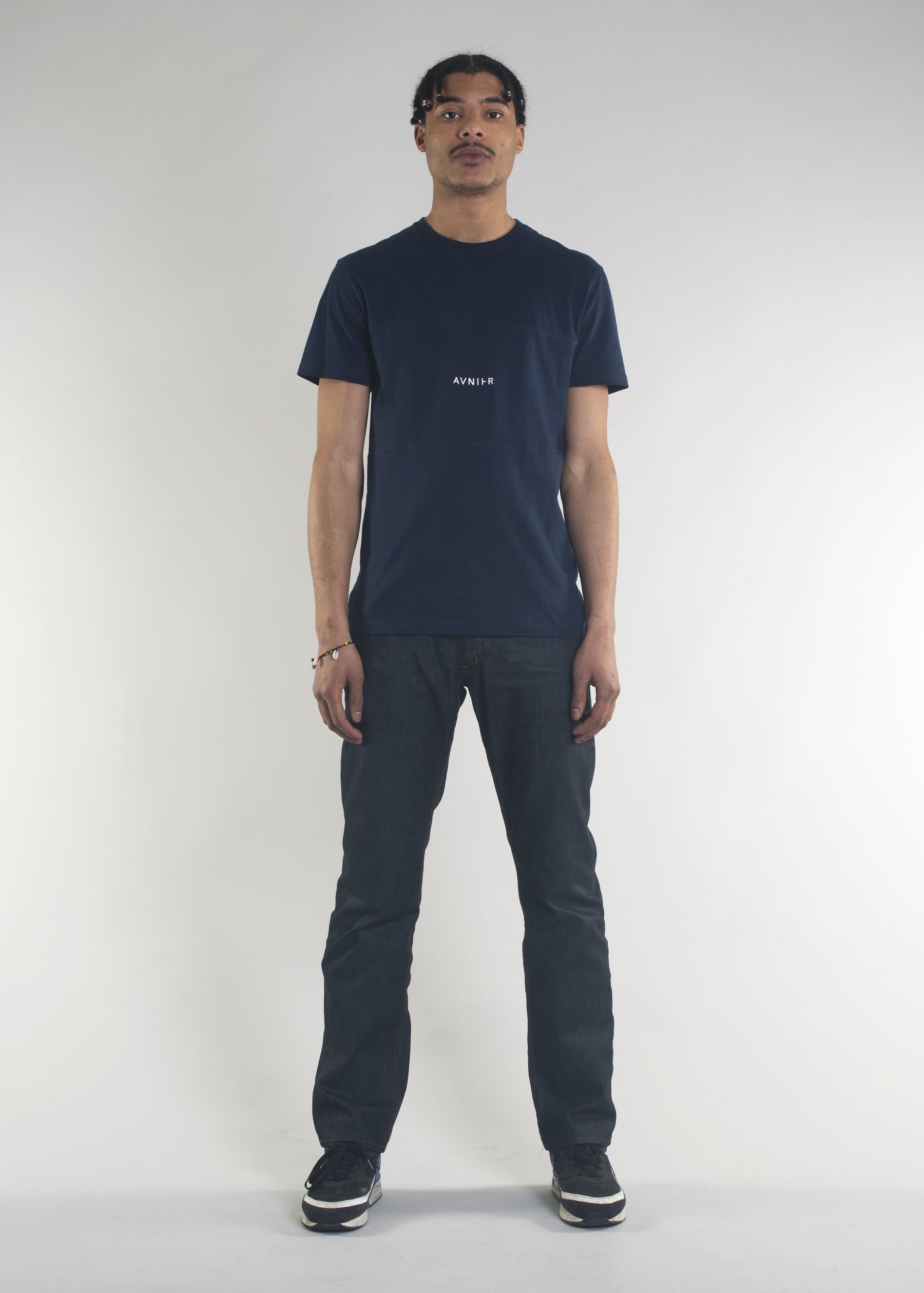 Sport tee navy front