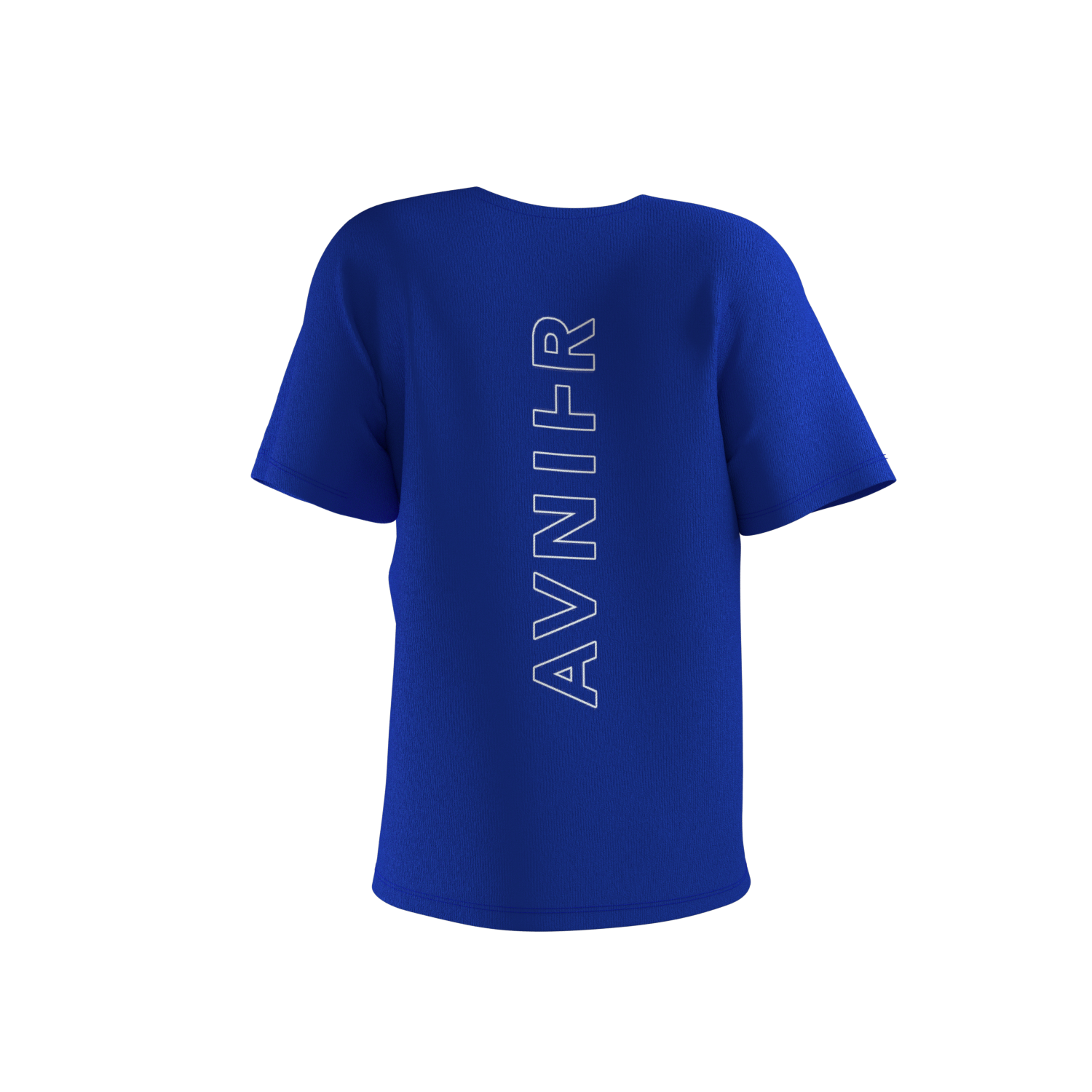 Avnier Vertical back blue tee shirt