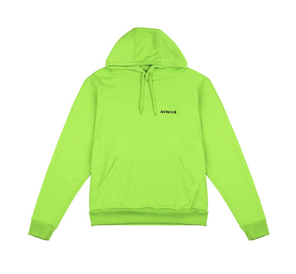 Radioactive apple Vertical back hoodie