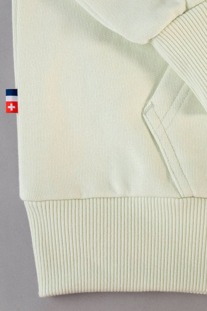 ONSET  Hoodie vert pastel en coton bio