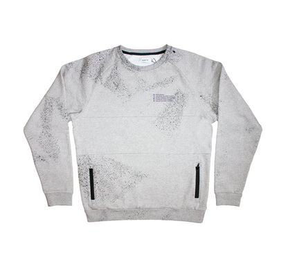 AVNIER x SWISSSNEAKS grey crewneck