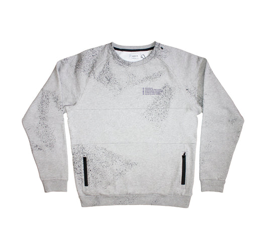 AVNIER x SWISSSNEAKS grey crewneck