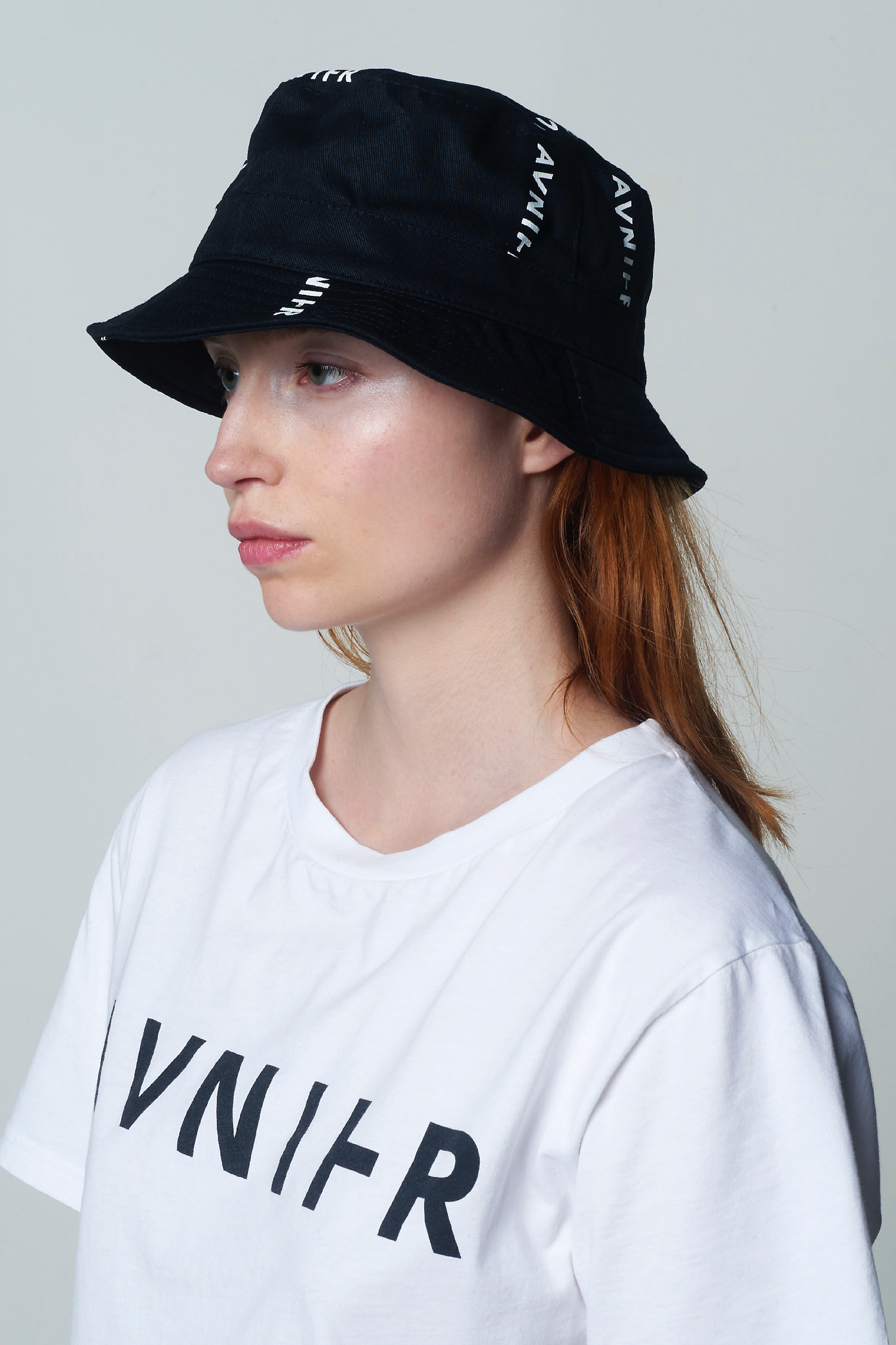 Avnier Bob Black Pattern Bucket Hat