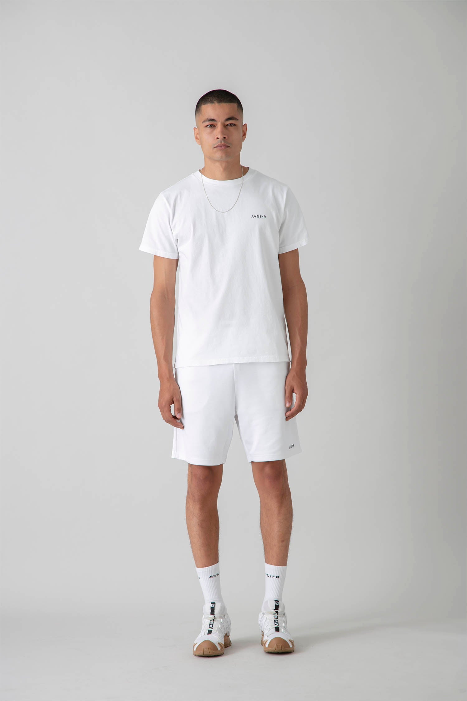 AVNIER - SOURCE VERTICAL - T-shirt blanc en coton bio