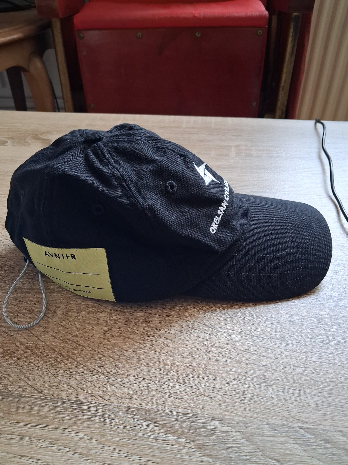 AVNIER x CIVILISATION CREW - Casquette noire en coton bio OLD WEBSITE