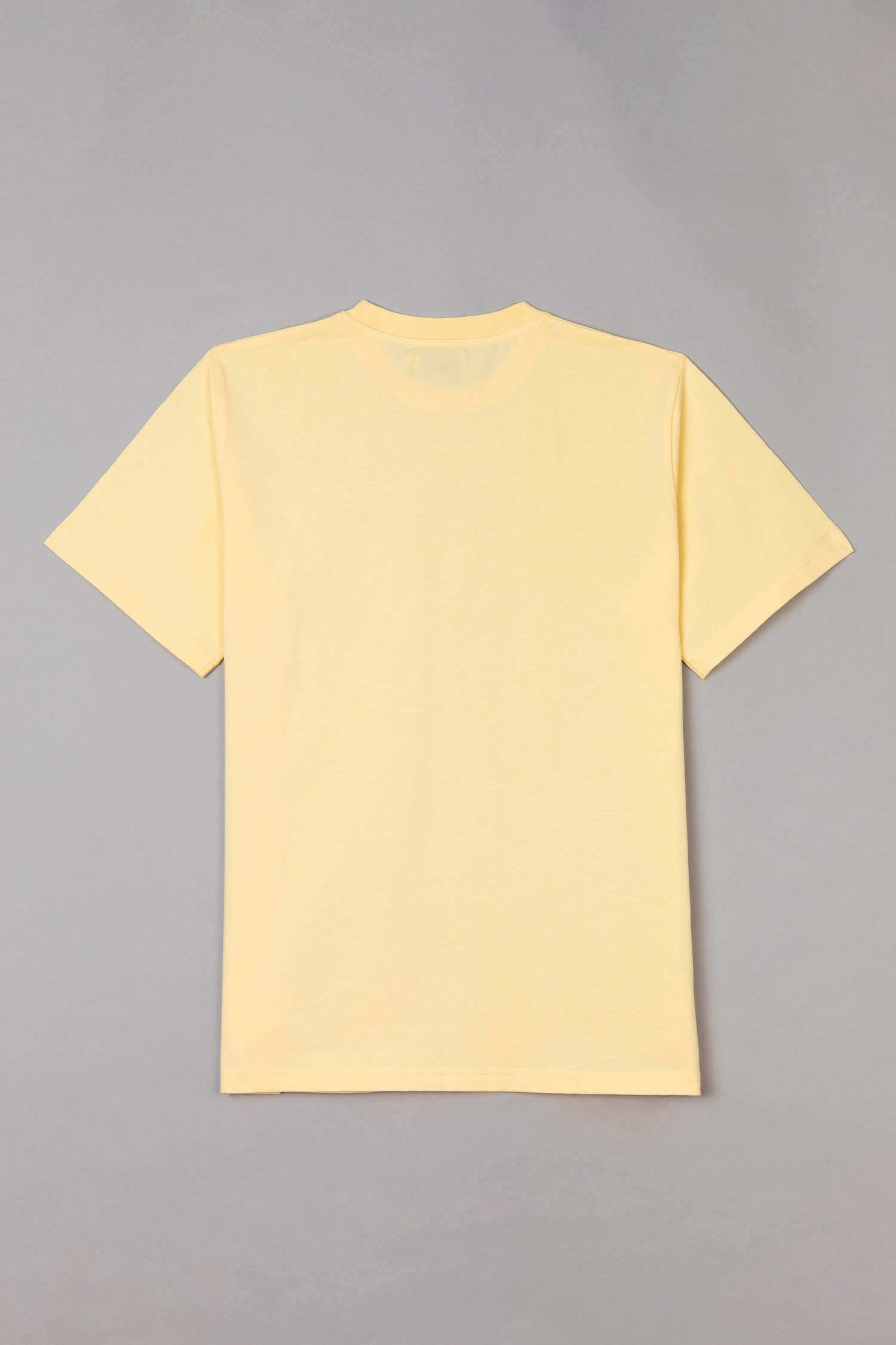 AVNIER - SOURCE - T-shirt jaune pastel en coton bio