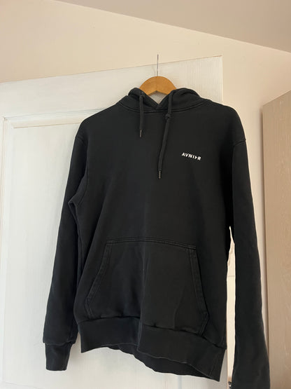 ONSET VERTICAL  Hoodie noir en coton bio