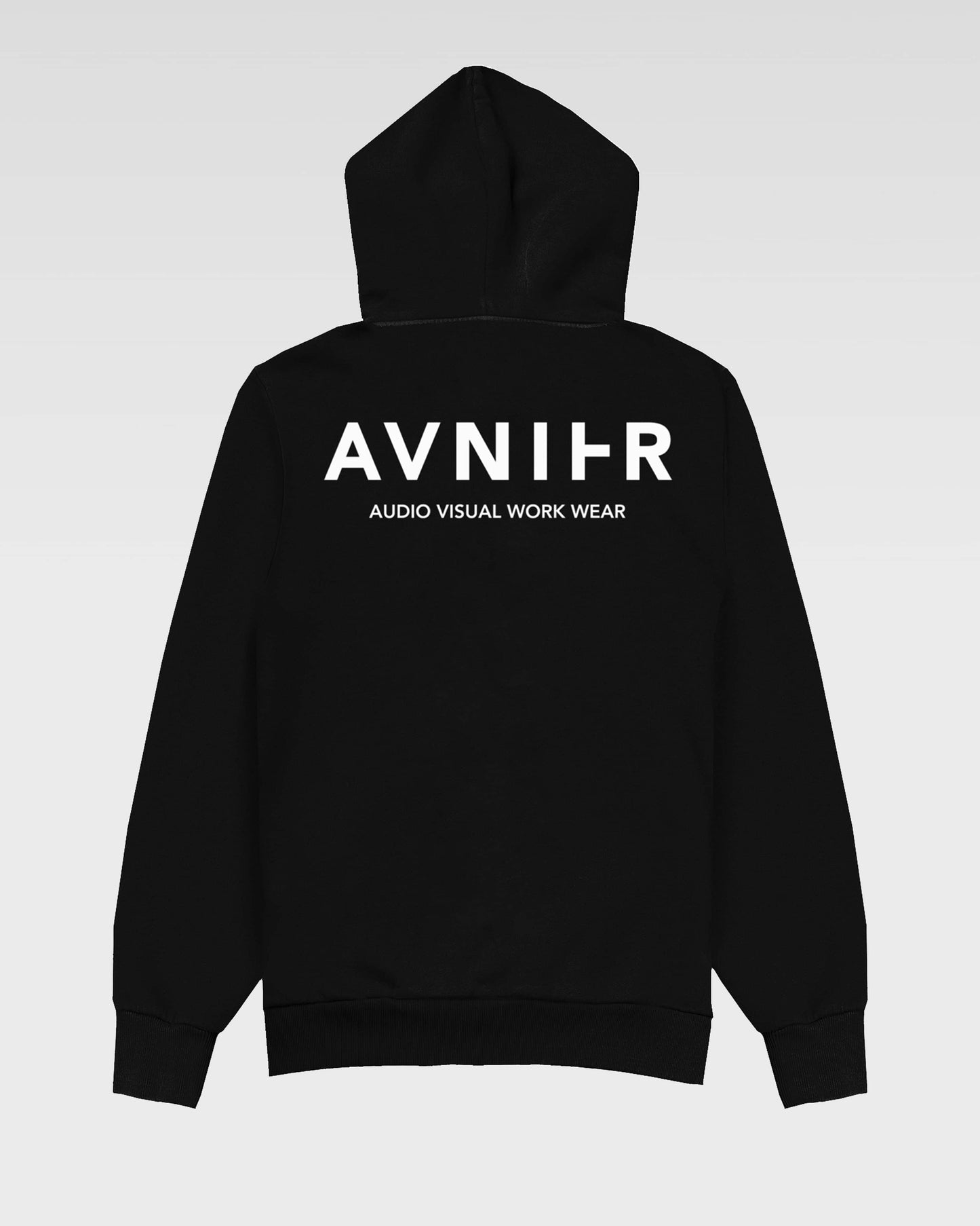 avnier-x-civilisation-crew-hoodie-noir-en-coton-bio-avnier-orelsan-4-packshot-dos - noir