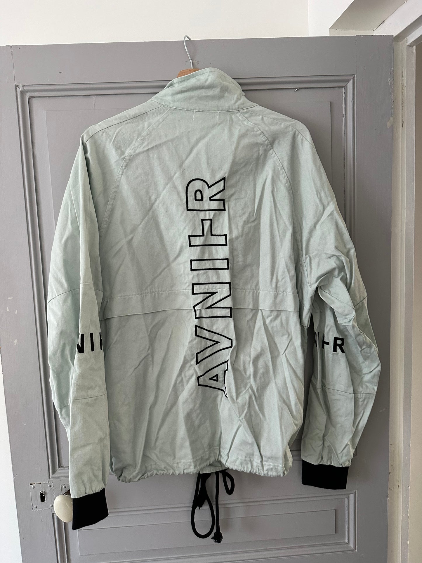LIVE  Veste vert pastel en coton OLD WEBSITE