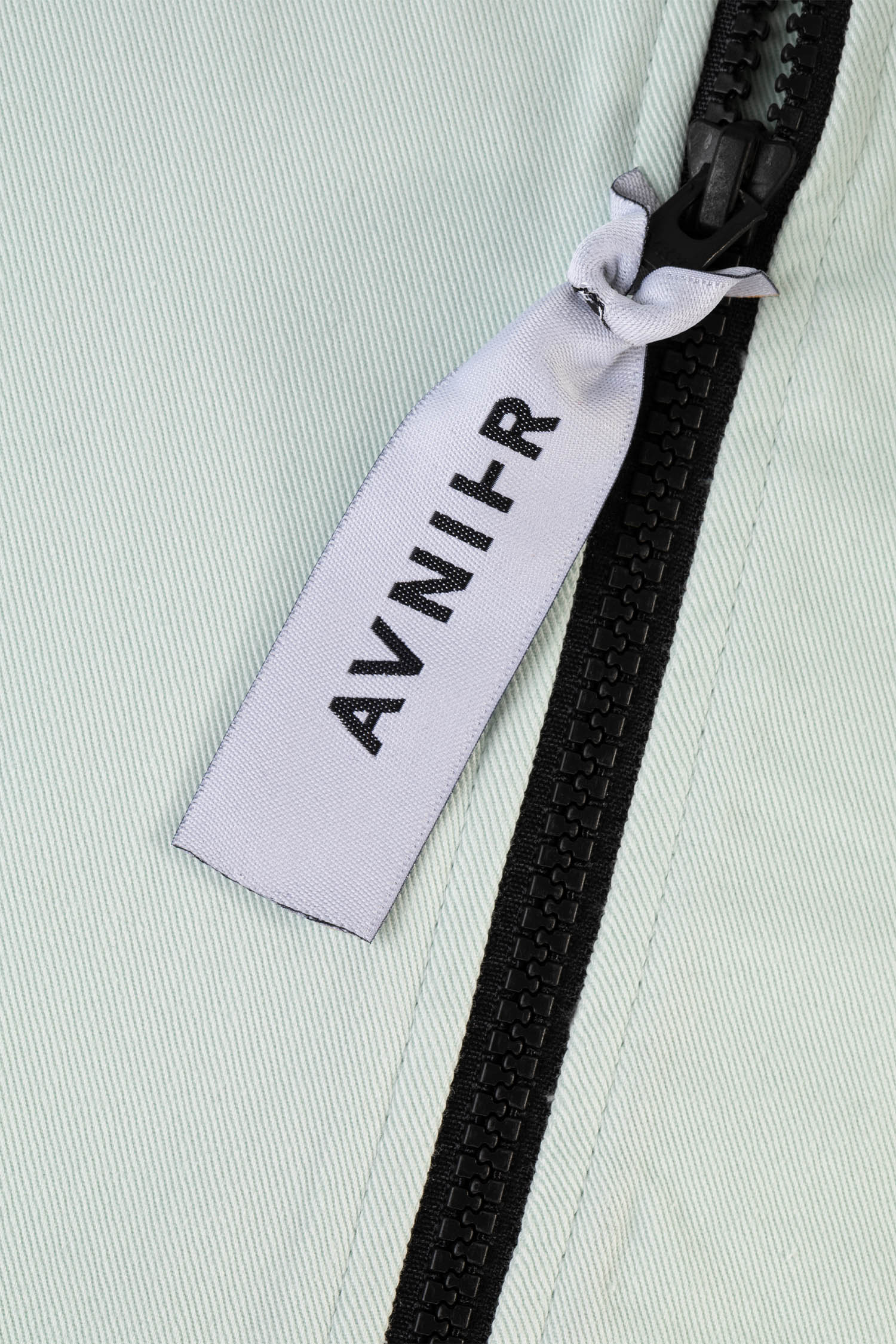 AVNIER - LIVE - Veste vert pastel en coton