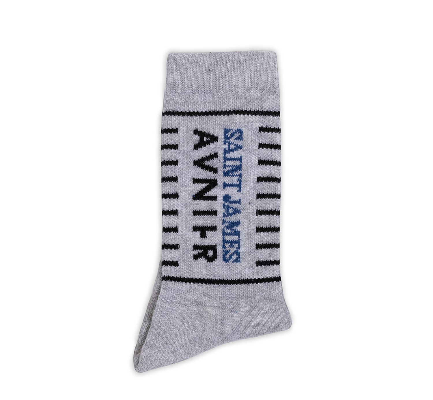 Avnier x Saint James Chaussettes Morges-Saint-Clair Gris