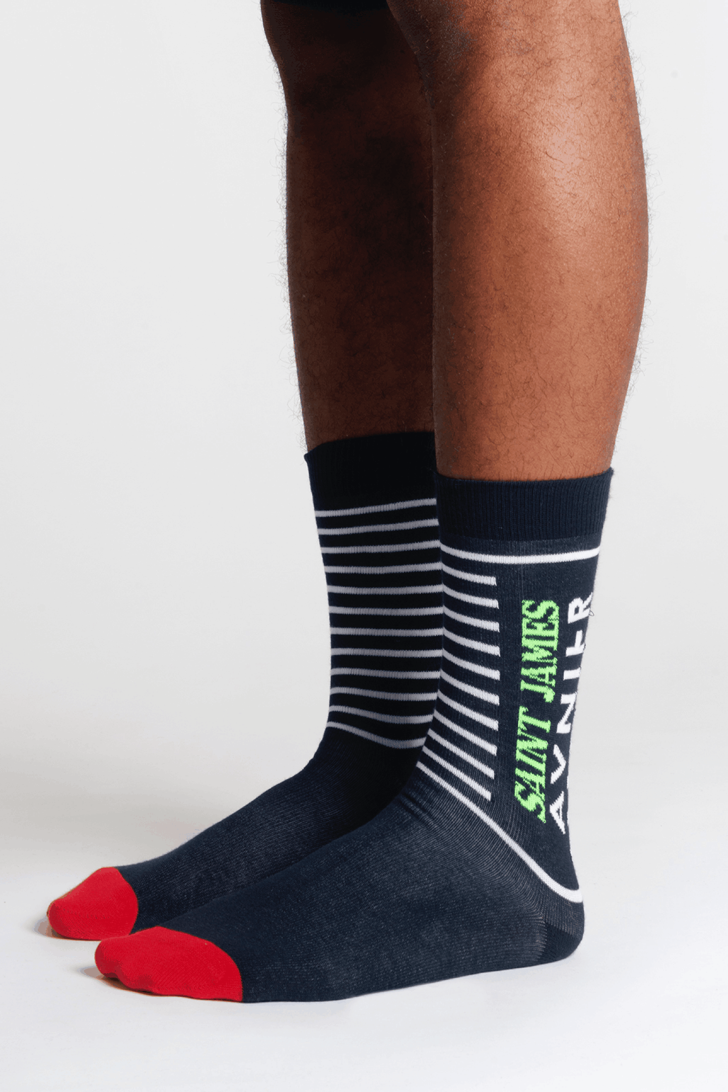 Avnier x Saint James Chaussettes Morges-Saint Clair Marine