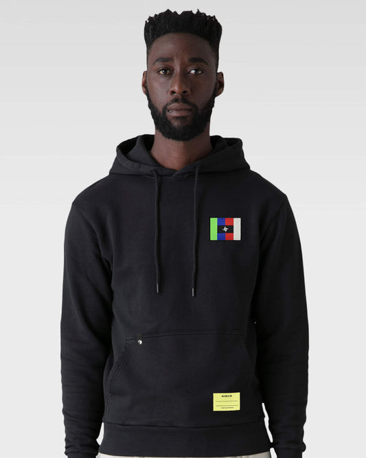 avnier-x-civilisation-crew-hoodie-noir-en-coton-bio-avnier-orelsan-1-silhouette-face - noir